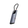 Док-станция Baseus Metal Gleam Series II 6-in-1 Grey (B00061802813-00)