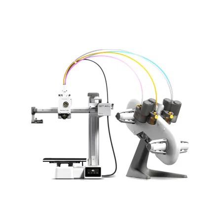 Филаментный 3D принтер Bambu Lab A1 mini-Combo-EU (PF002-M+SA005-EU)