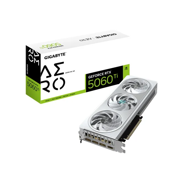 Видеокарта Gigabyte (GV-N506TAERO OC-8GD) RTX5060Ti AERO OC 8G