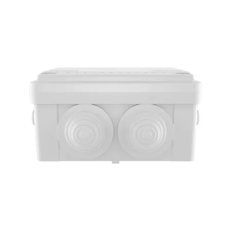 Коробка ответвительная с 6 кабельными вводами DKC 53801 д.25мм IP55, 100х100х50 мм