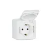Розетка с крышкой Legrand Forix 16A 250В IP44 накладная белый