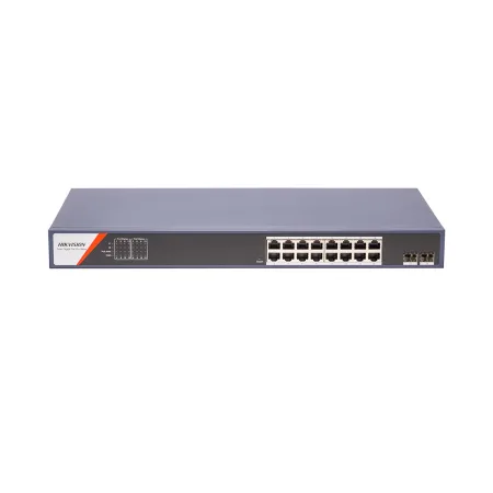 Коммутатор Hikvision DS-3E1518P-SI-16P2F