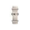 Кожаный сменный браслет Xiaomi Leather Quick Release Strap Cream white