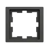 Рамка MERTEN MTN4010-6534 D-Life 1 постовая антрацит