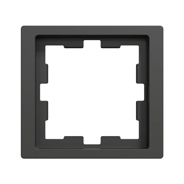 Рамка MERTEN MTN4010-6534 D-Life 1 постовая антрацит