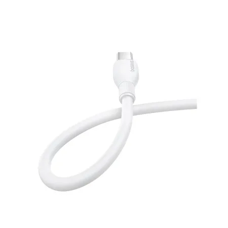 Интерфейсный кабель Baseus Ultra-Fast USB-C to USB-C 100W 1m Stellar White (P10376302222-03)