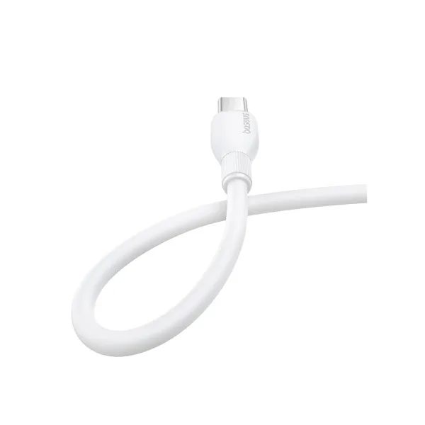 Интерфейсный кабель Baseus Ultra-Fast USB-C to USB-C 100W 1m Stellar White (P10376302222-03)