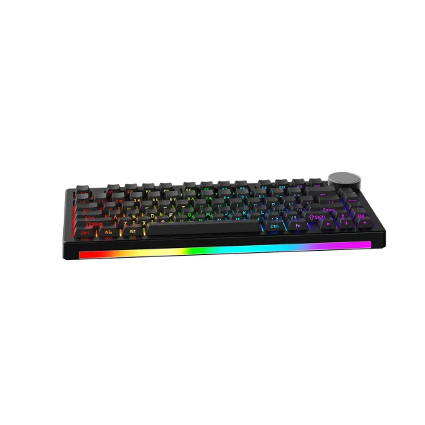 Клавиатура Ajazz AK820 V2 Ice Island Switch Black