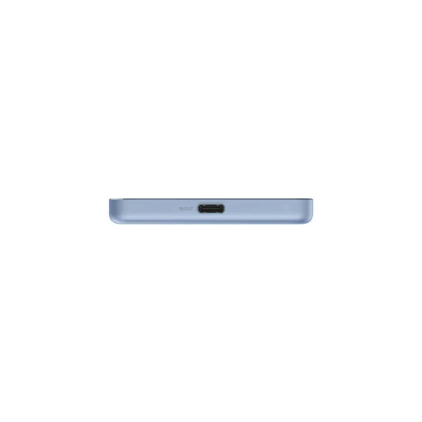 Портативный внешний аккумулятор Xiaomi Super Slim Magnetic Power Bank 5000 Blue