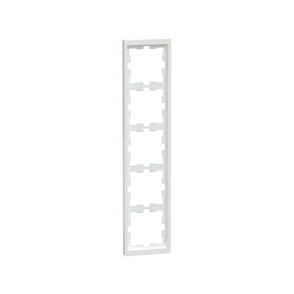 Рамка MERTEN MTN4050-6535 D-Life 5 постовая белый лотос