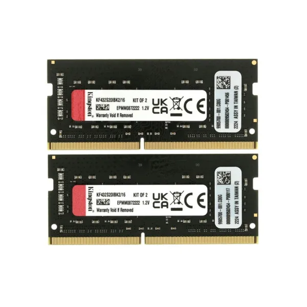 Комплект модулей памяти для ноутбука Kingston FURY Impact KF432S20IBK2/16 DDR4 16GB (Kit 2x8GB)
