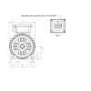 Асинхронный электродвигатель WEG 12310536 AM W20 -100L 2.2 кВт 4P B3T 220-460 В 50 Гц
