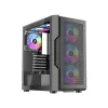 Компьютерный корпус 1STPLAYER T7-P BLACK без Б/П