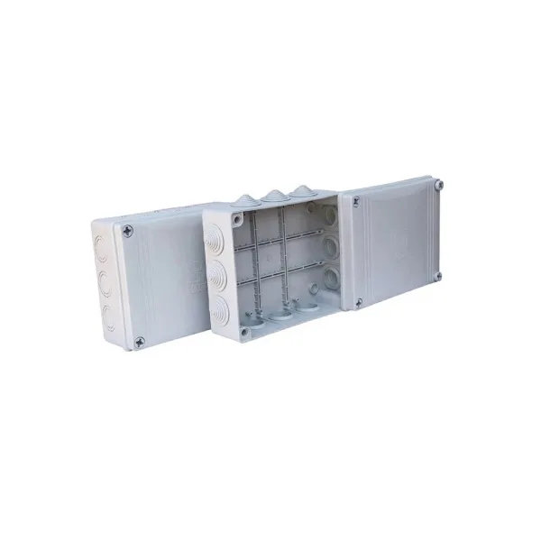 Коробка распаячная KSC 11-309 190х240х70 для открытого монтажа с резиновыми вводами IP55