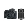 Цифровой фотоаппарат CANON EOS R50 + RF-S 18-45 mm IS STM + RF-S 55-210 mm IS STM Black