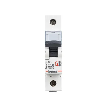 Автоматический выключатель Legrand 404033 1П C50A TX3 6000 6kA