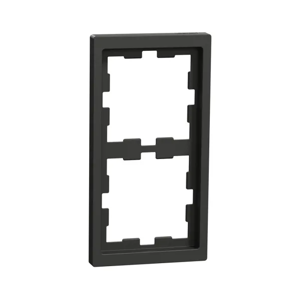 Рамка MERTEN MTN4020-6534 D-Life 2 постовая антрацит