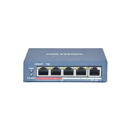 Коммутатор Hikvision DS-3E0105P-E(B)