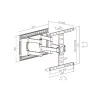 Кронштейн XG FMW-3775 для ТВ и мониторов 37″- 75″