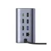 Док-станция Baseus NU1 Air Spacemate 12-in-1 Grey (B00568103813-00)