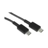 Интерфейсный кабель Anker 322 USB-C to USB-C Cable 1м (A81F5G11) Черный