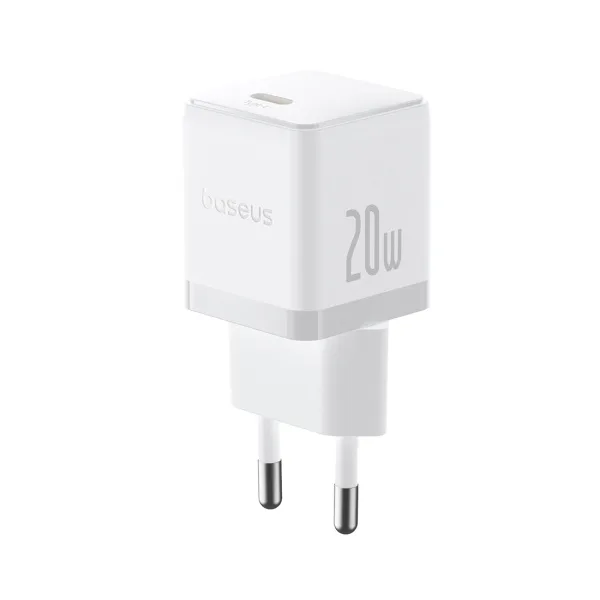 Адаптер питания Baseus Palm 1C 20W White (P10111602213-01)