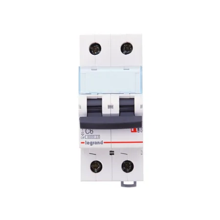Автоматический выключатель Legrand 404039 2П C 6A TX3 6000 6kA