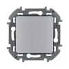 Переключатель перекрёстный одноклавишный Legrand 673682 Inspiria с/у алюминий
