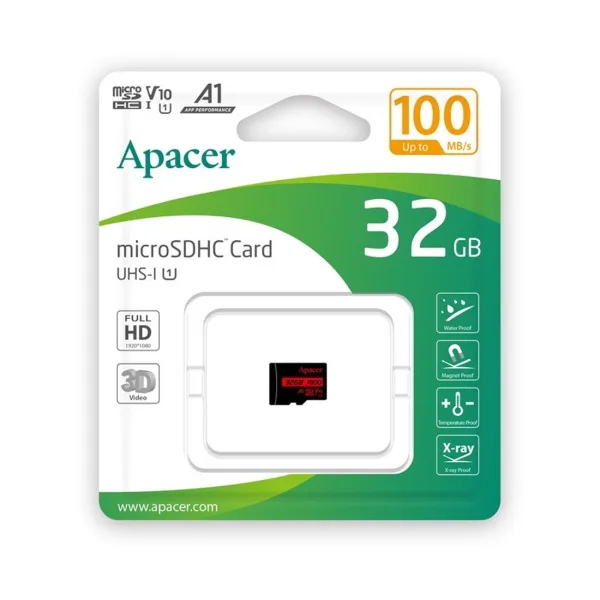 Карта памяти Apacer AP32GMCSH10UB-RA 32GB