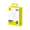 Адаптер питания Baseus FN22 1C 45W EU Moon White (E0123301)