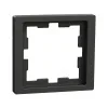 Рамка MERTEN MTN4010-6534 D-Life 1 постовая антрацит