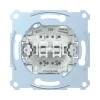 Кнопочный выключатель мех-м MERTEN MTN3155-0000 D-Life 2х клавишный