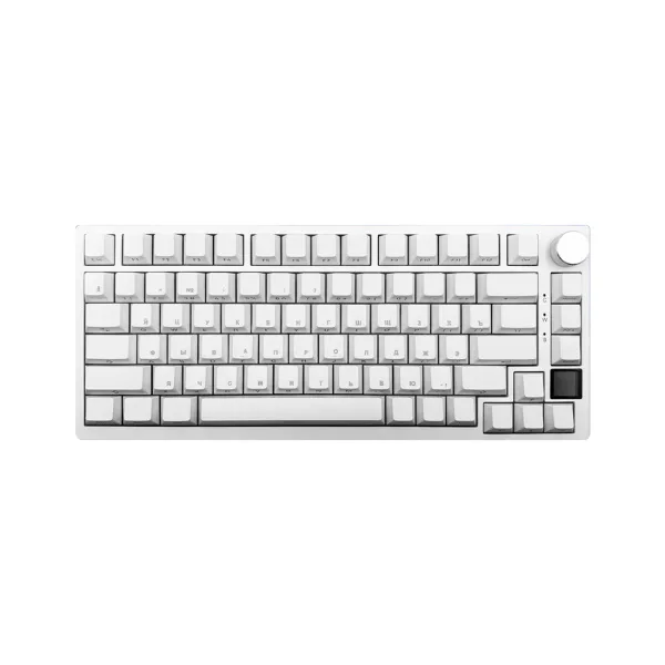 Клавиатура Ajazz AK820 PRO Gift Switch Белый