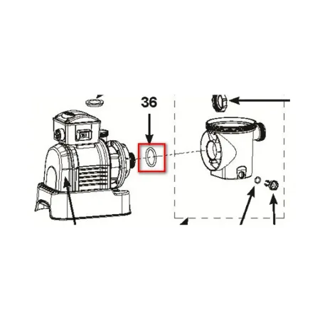 Уплотнительное кольцо Intex 11457