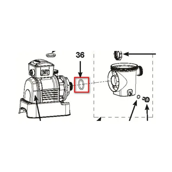 Уплотнительное кольцо Intex 11457