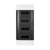 Щит встраиваемый Legrand Practibox S 4х12 IP40 Дымчатая дверь