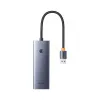 Концентратор Baseus UltraJoy Series 4-Port Space Grey (B0005280B811-10)