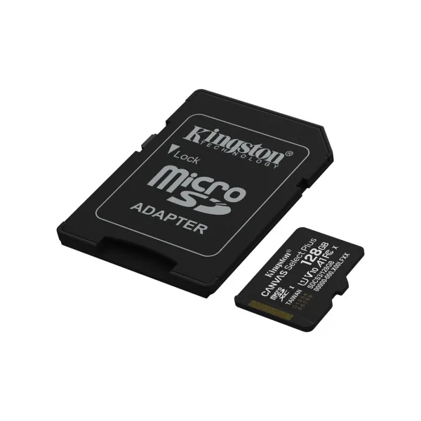Карта памяти Kingston SDCS3/128GB Canvas Select Plus A1 U1 V10 128GB