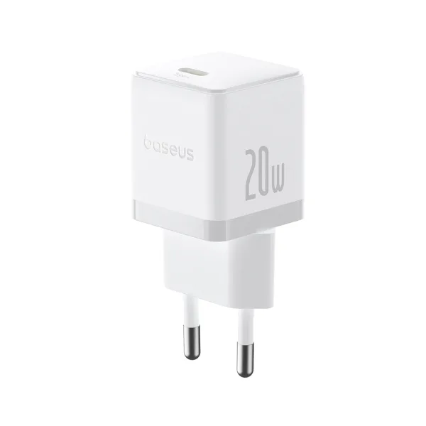 Адаптер питания Baseus Palm 1C 20W White(P10111602213-00)