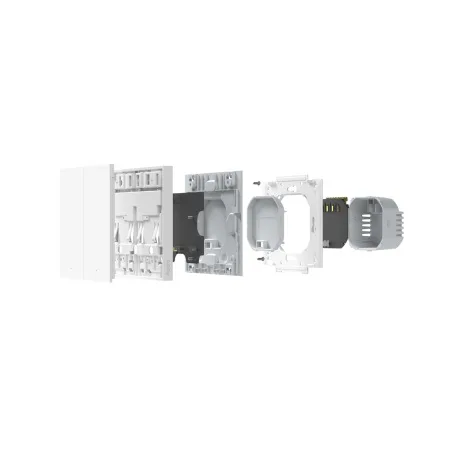 Настенный выключатель AQARA Smart Wall Switch H1(No Neutral, Double Rocker)