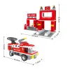 Игровой конструктор Keyixing 21602 ПОЖАРНАЯ БРИГАДА (309 деталей в наборе)