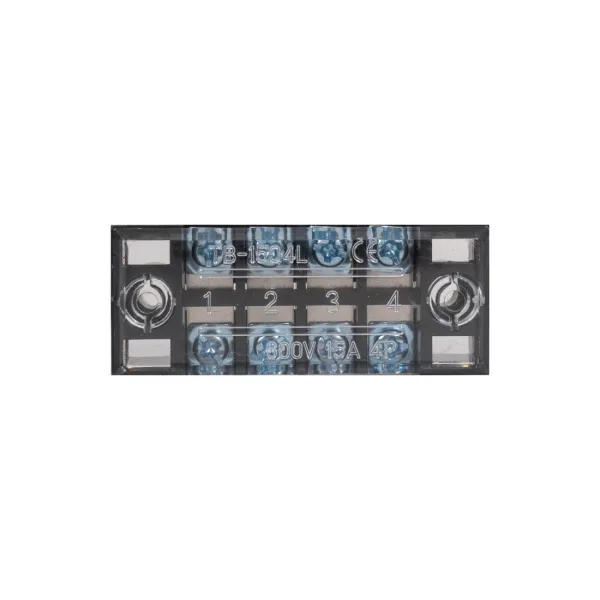 Колодка клеммная карболитовая Deluxe TB - 1504 (15A 4P)