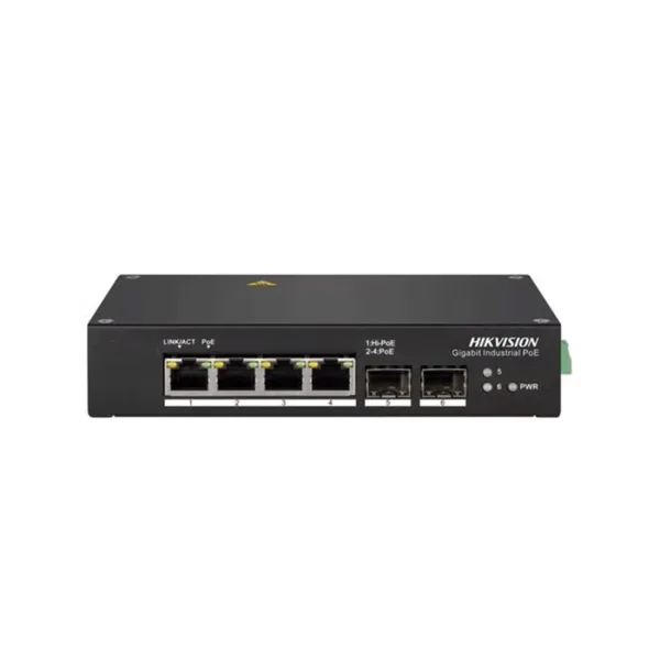 Коммутатор Hikvision DS-3T0506HP/No Power unit
