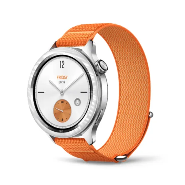 Комплект из ремешка и безеля для часов Xiaomi Watch S4 Bezel and Strap Kit-Festive Orange