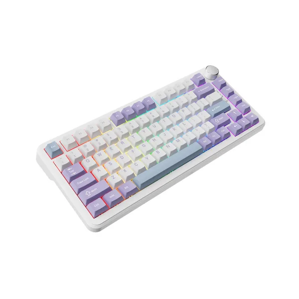 Клавиатура Ajazz AK820 MAX Magnetic Switch Белый
