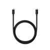 Интерфейсный кабель Xiaomi 6A High-speed USB4 Braided USB-C to USB-C Cable (1m) Черный