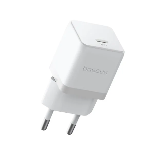 Адаптер питания Baseus Palm 1C 30W White ( в комлпекте кабель Type-c ) (P10111605213-01)