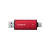 Внешний SSD диск Kingston 2TB Dual Portable Красный