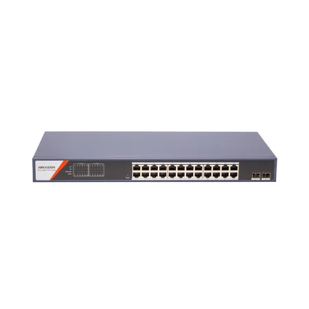 Коммутатор Hikvision DS-3E1526P-SI-24P2F