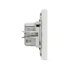 Розетка USB SE EPH2700321 Asfora A+С 5 В/24 А (2 х 5В/12 А) в сборе белый